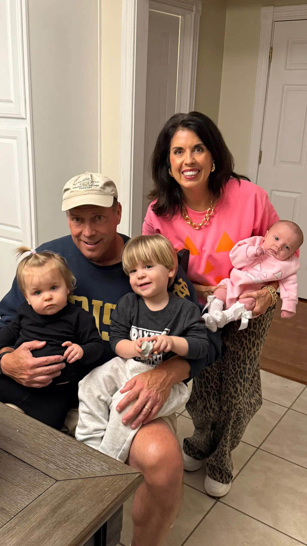 Stephanie with her family