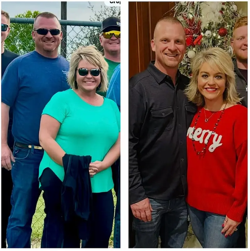 Brooke's before and after