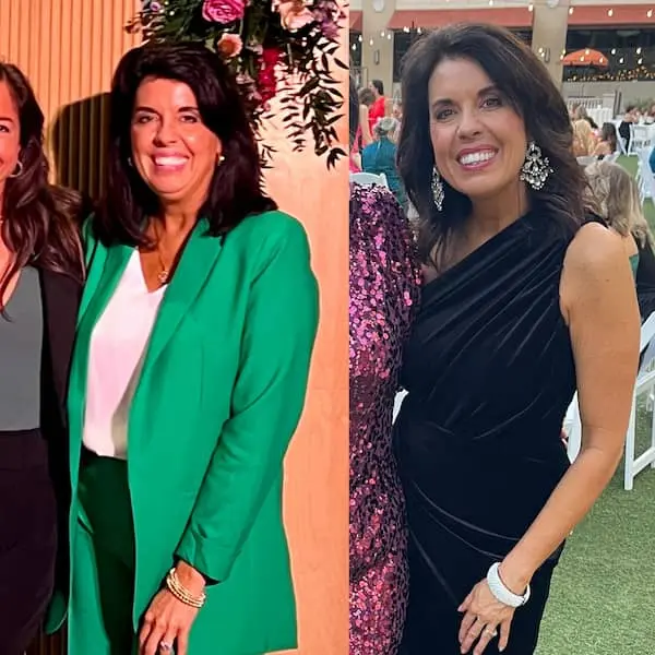 Coach Stephanie's before and after